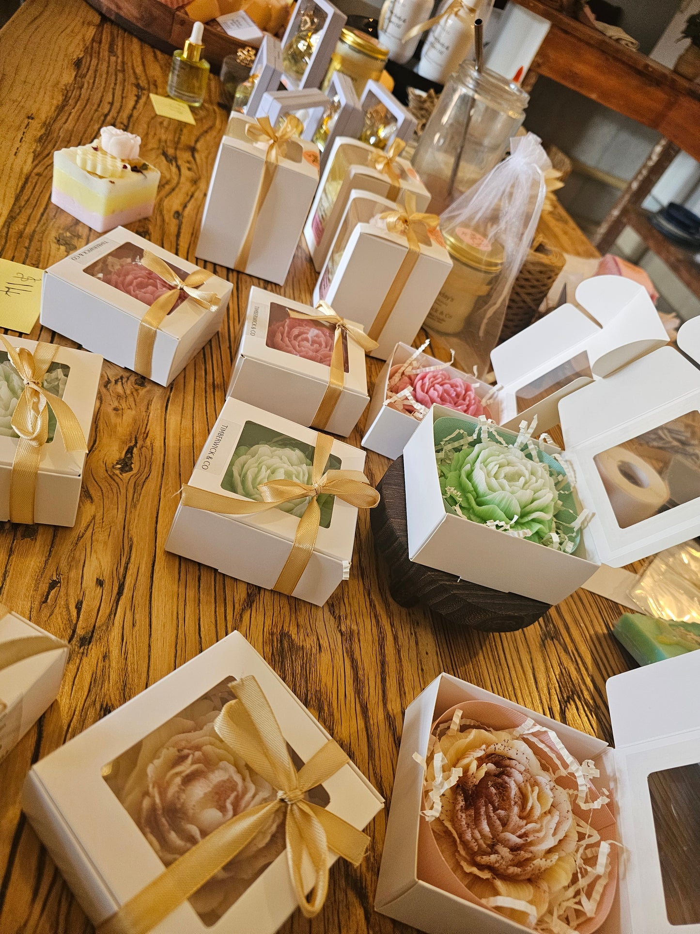 Strawberry Pot Rose SOAP Gifts & Treats