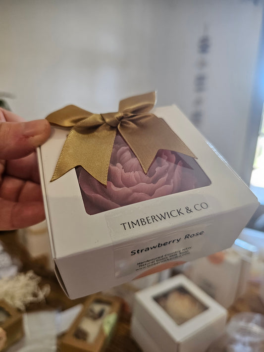 Strawberry Pot Rose SOAP Gifts & Treats