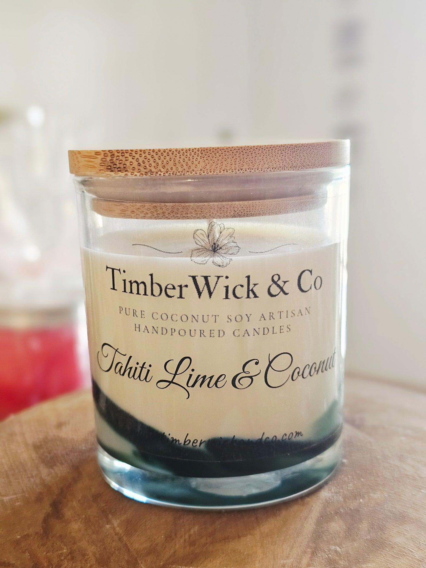 MEDIUM JAR CANDLE Timber Lid