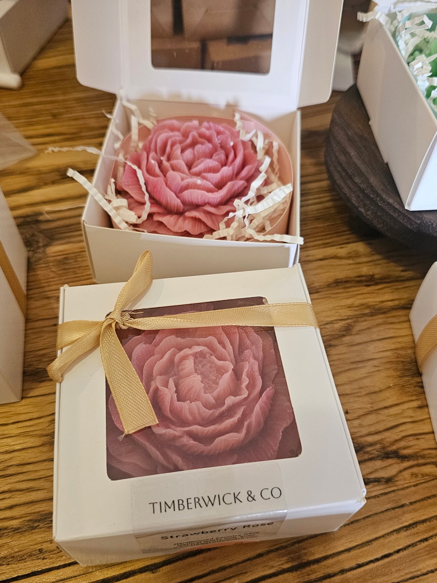 Strawberry Pot Rose SOAP Gifts & Treats