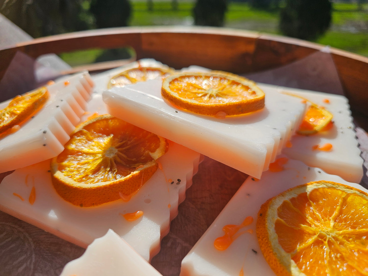 TANGERINE & CHAI SEED Natural Goats Milk & shea Butter SOAP
